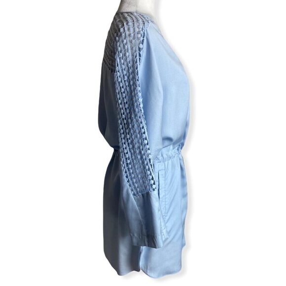 Marc New York Light Blue Full Zip Cinched Utility Jacket Womens Sz M - Picture 6 of 11